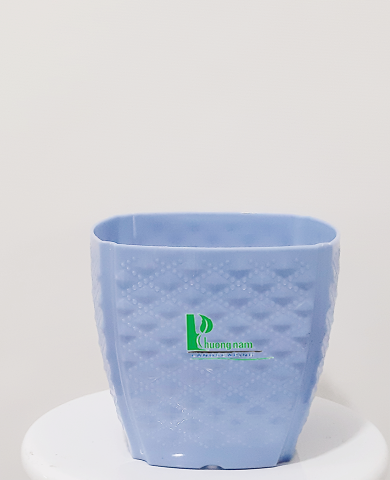 Chậu nhựa lam 16x11x14 cm Chậu nhựa lam 16x11x14 cm
