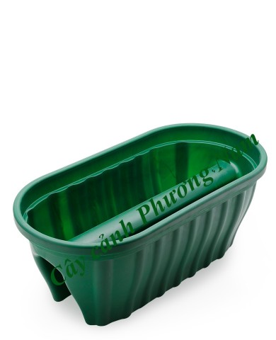 Chậu nhựa lan can 60 x 30 cm Chậu nhựa lan can 60 x 30 cm