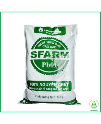 Phân trùn quế SFARM (gói 5kg)